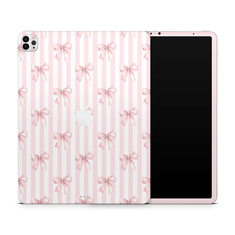 Blush Bows Apple iPad Pro Skins