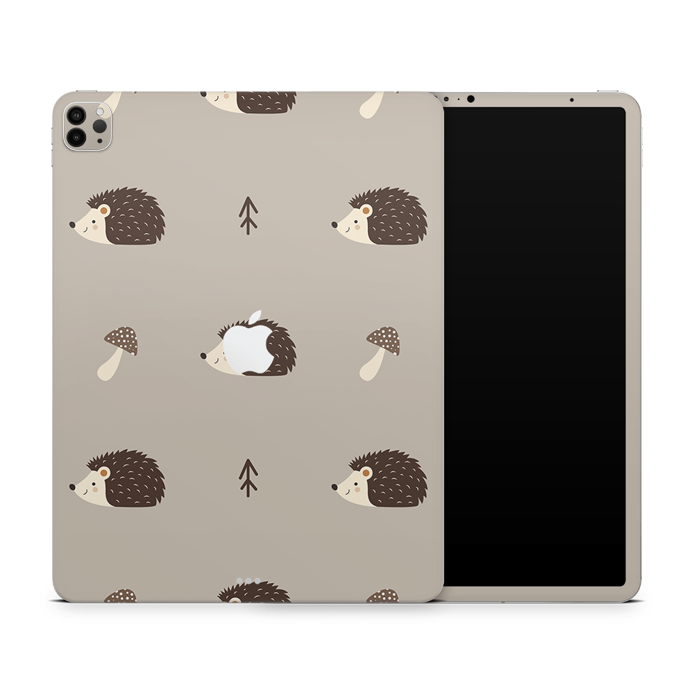 Woodsy Hedgehogs Apple iPad Pro Skin