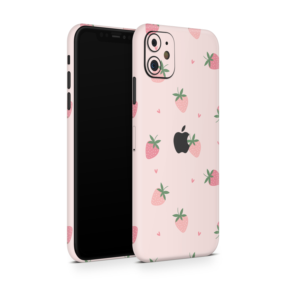 Strawberry Fields Apple iPhone Skins
