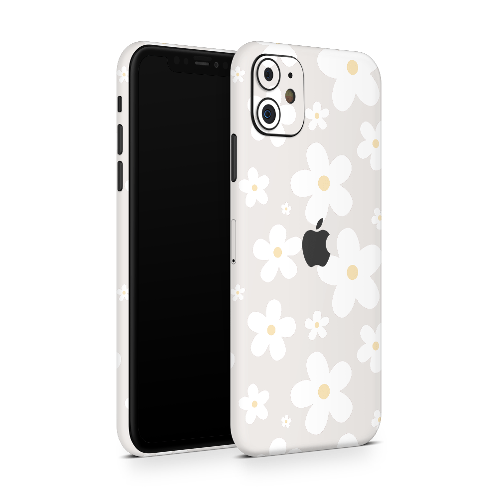 Sterling Daisy Apple iPhone Skins