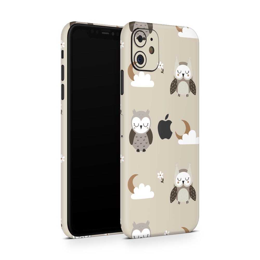 Midnight Owls Apple iPhone Skins