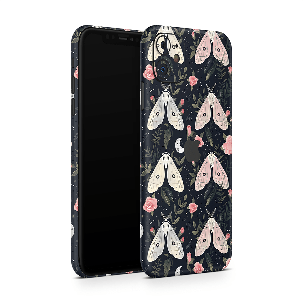 Gentle Moths Apple iPhone Skins