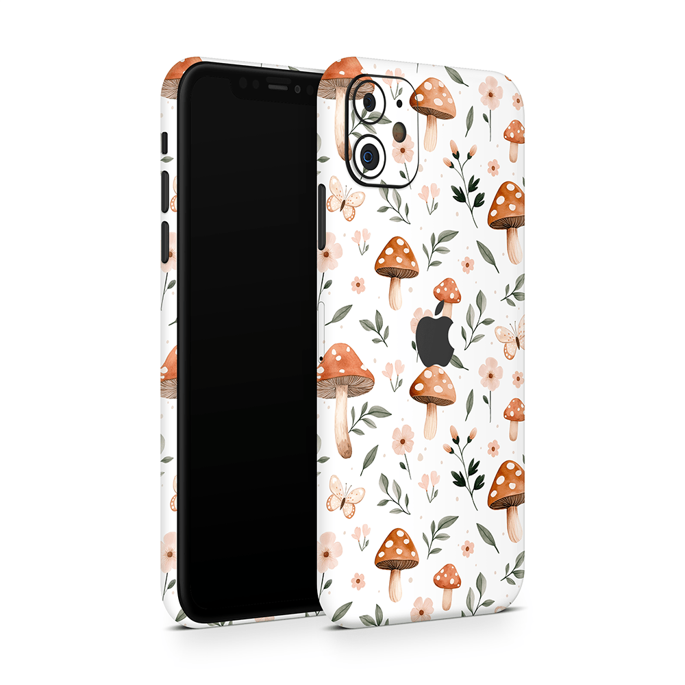 Spring Mushies Apple iPhone Skins