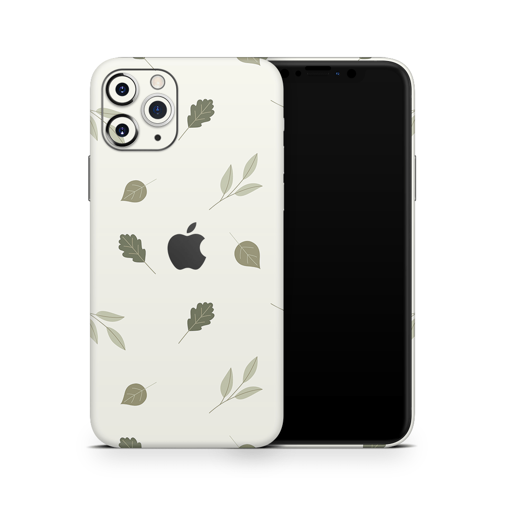 Leafy Foliage Apple iPhone Skins