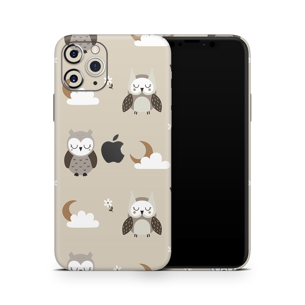 Midnight Owls Apple iPhone Skins