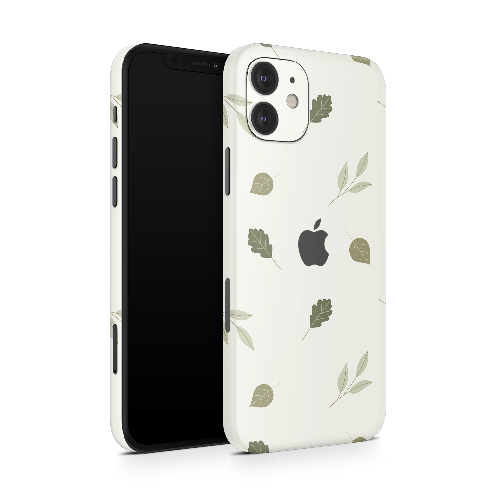 Leafy Foliage Apple iPhone Skins