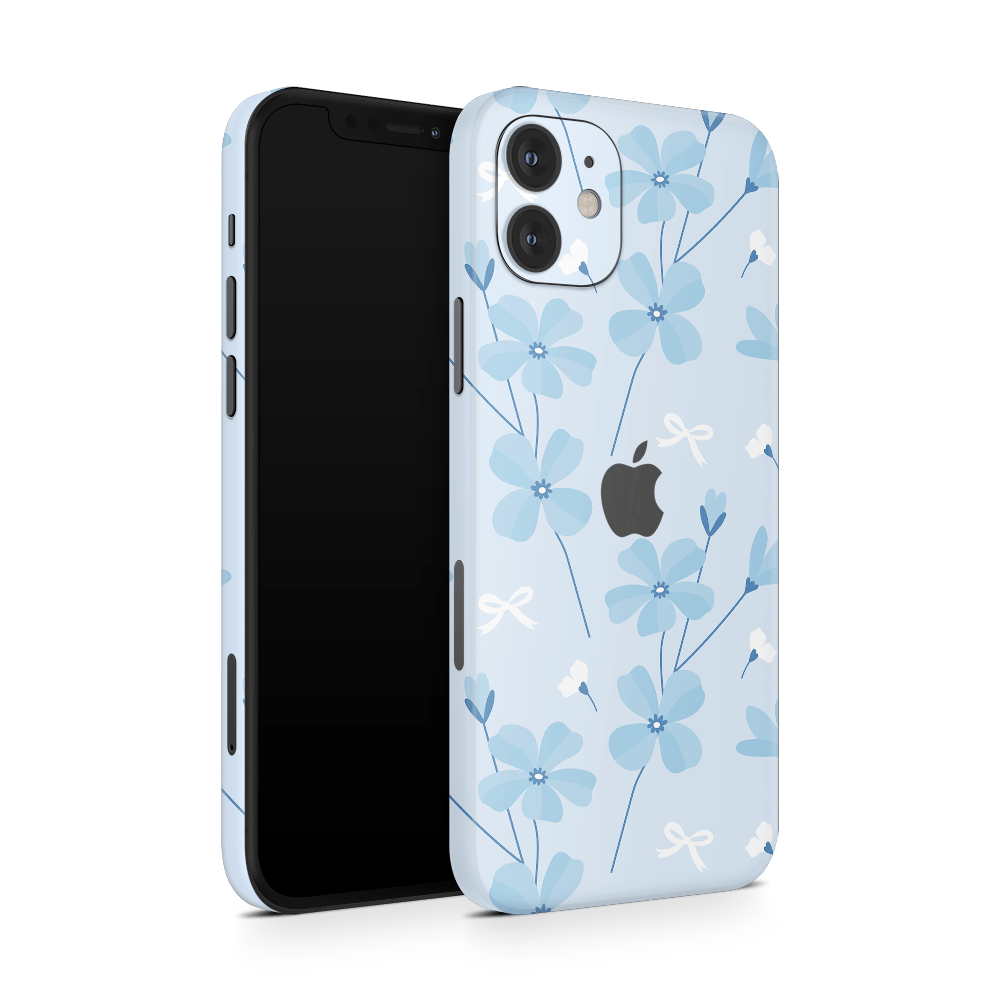 Forget Me Not Apple iPhone Skins