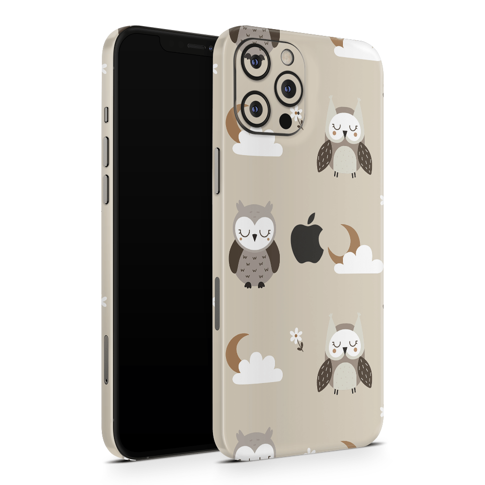 Midnight Owls Apple iPhone Skins