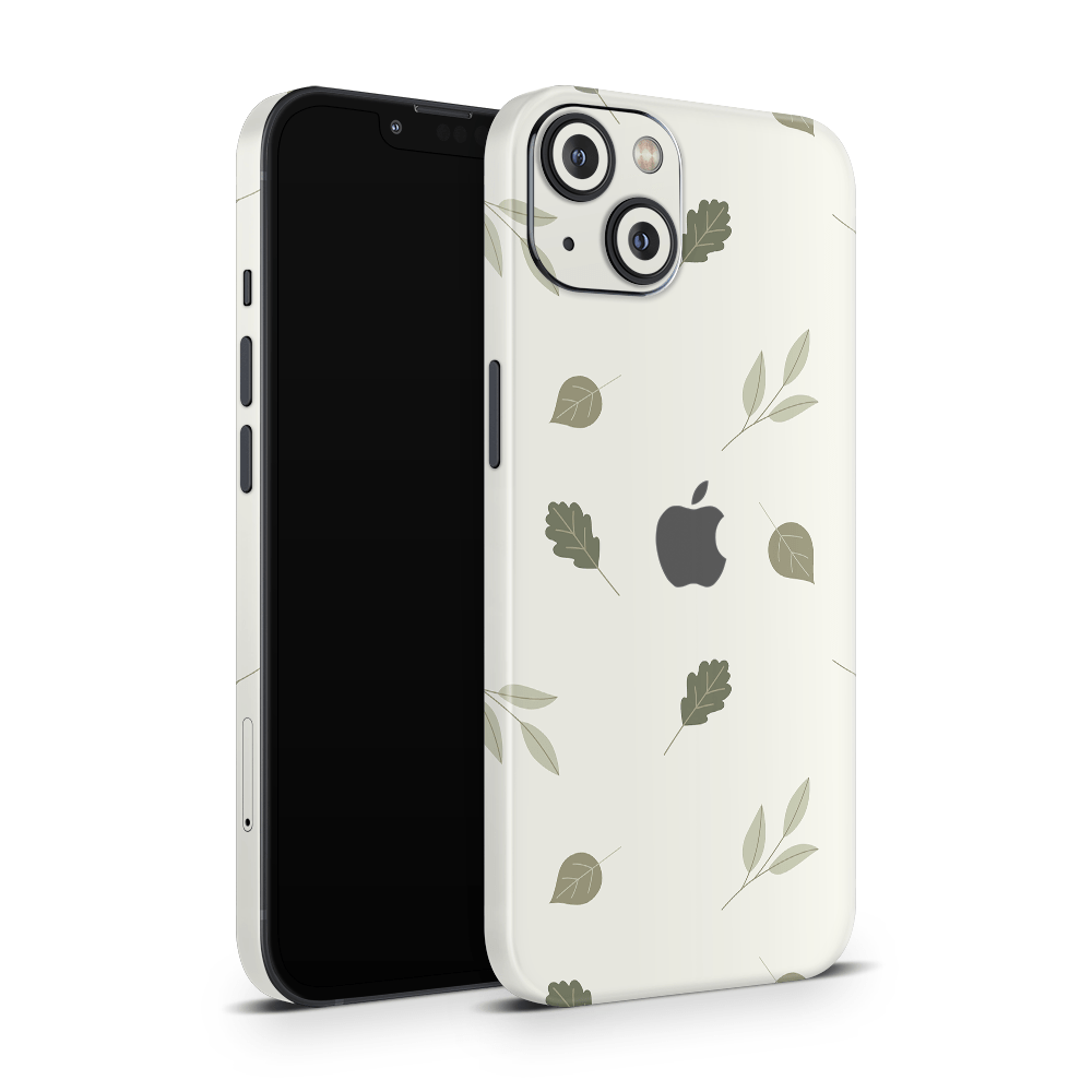 Leafy Foliage Apple iPhone Skins