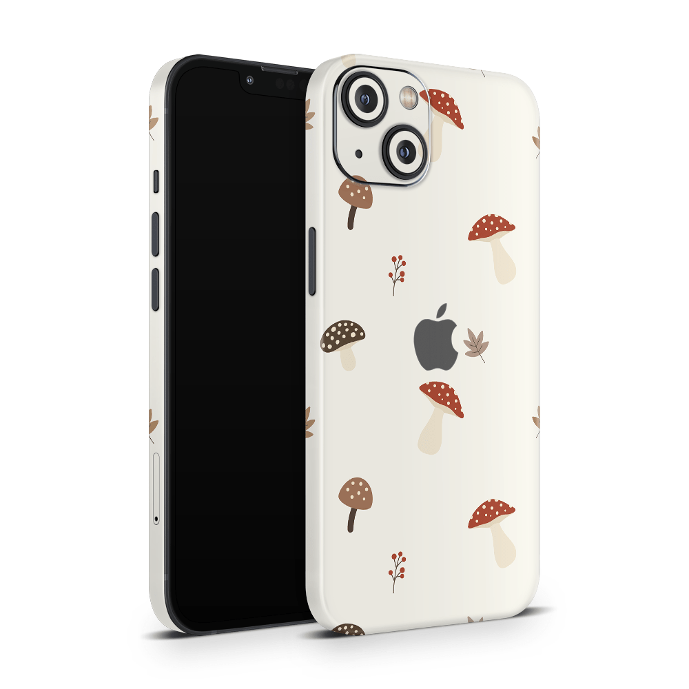 Autumn Mushies Apple iPhone Skins