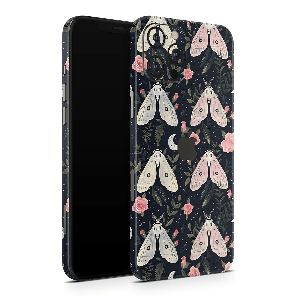 Gentle Moths Apple iPhone Skins