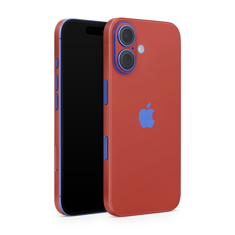 Cherry Red Apple iPhone Skins