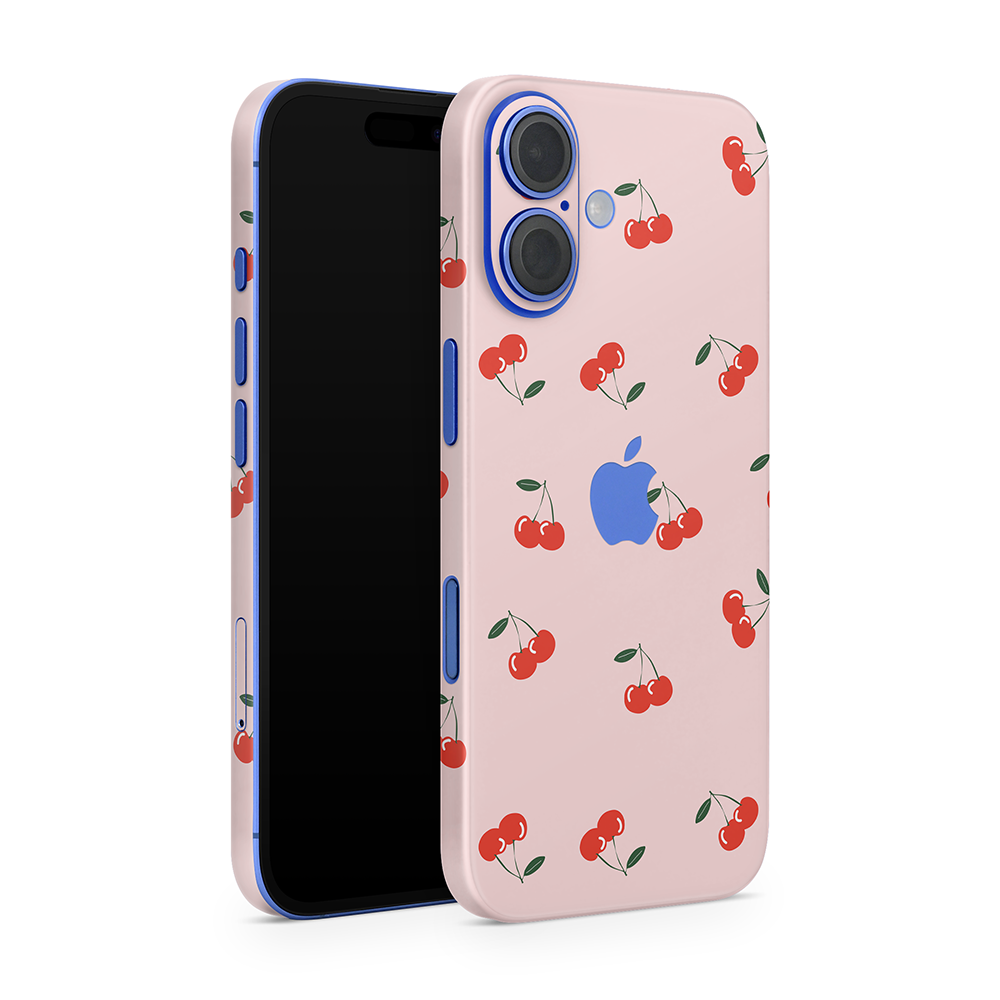 Ruby Cherries Apple iPhone Skins