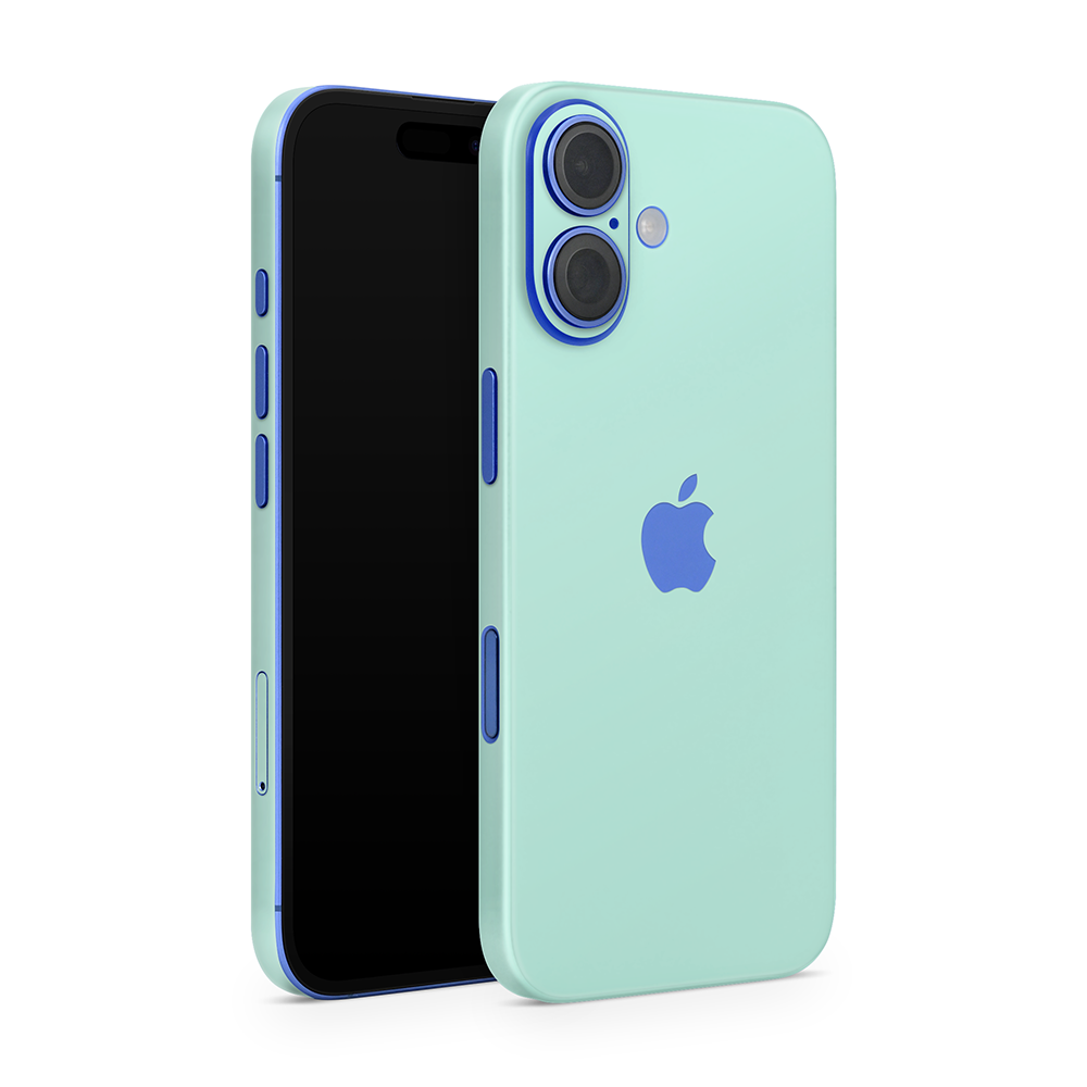 Pastel Mint Apple iPhone Skins