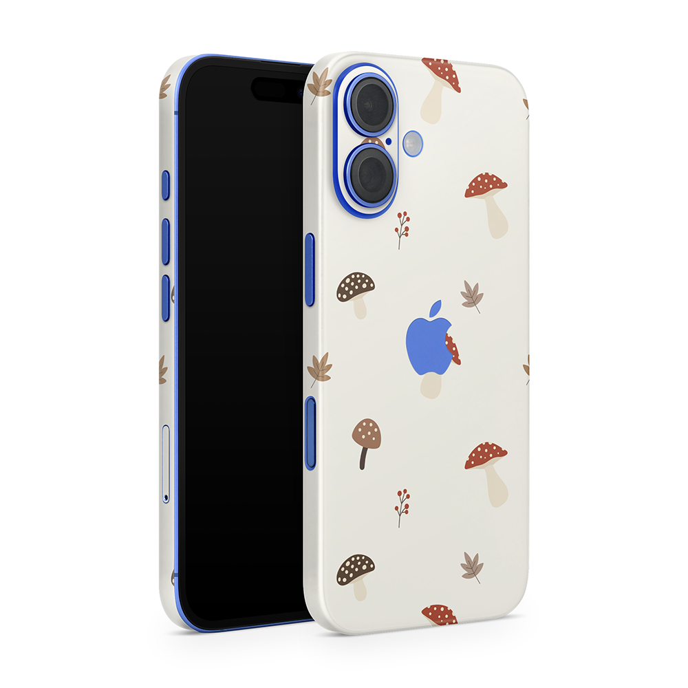 Autumn Mushies Apple iPhone Skins