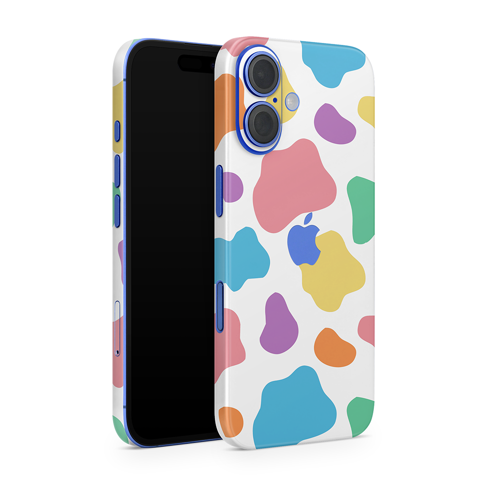 Rainbow Moo Moo Apple iPhone Skins