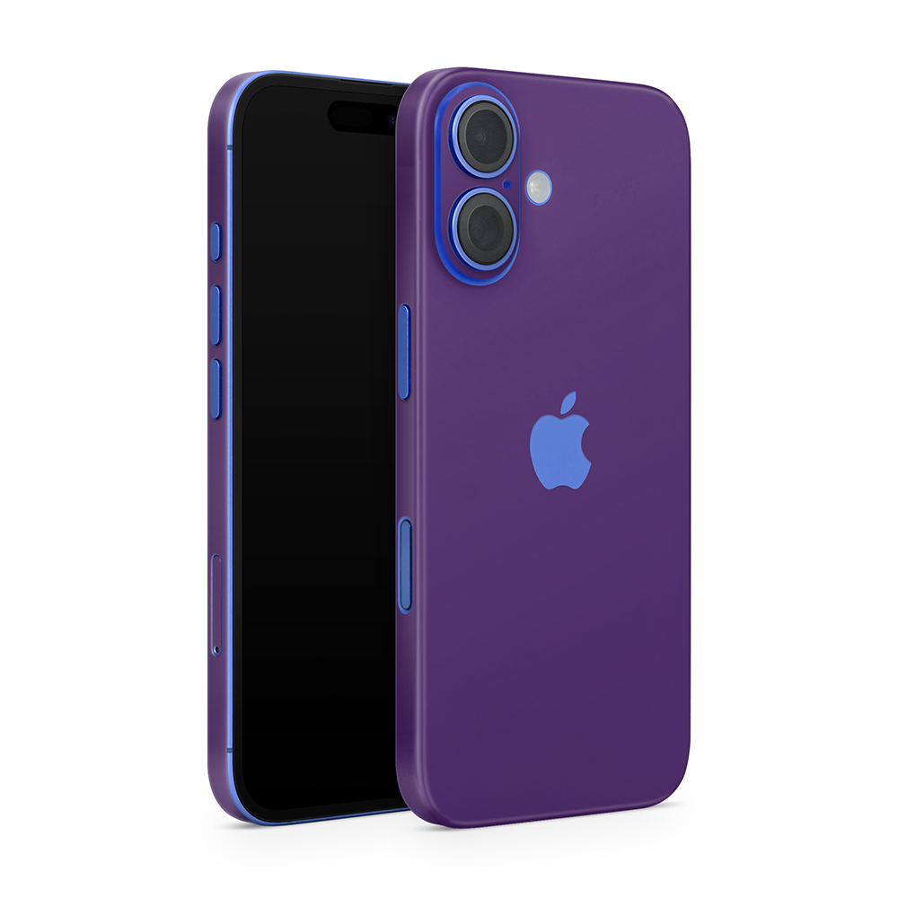 Deep Purple Apple iPhone Skins