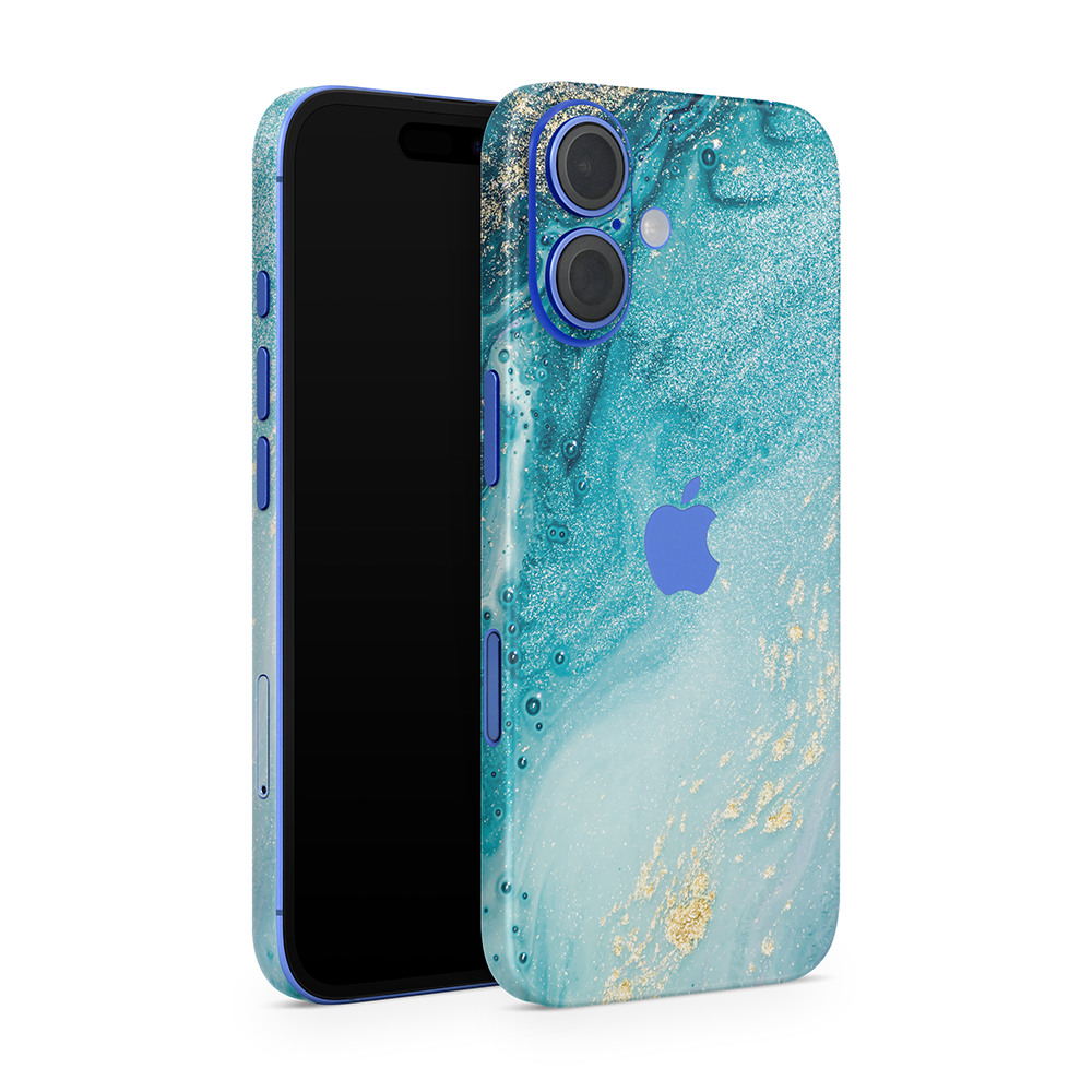 Aqua Beach Apple iPhone Skins