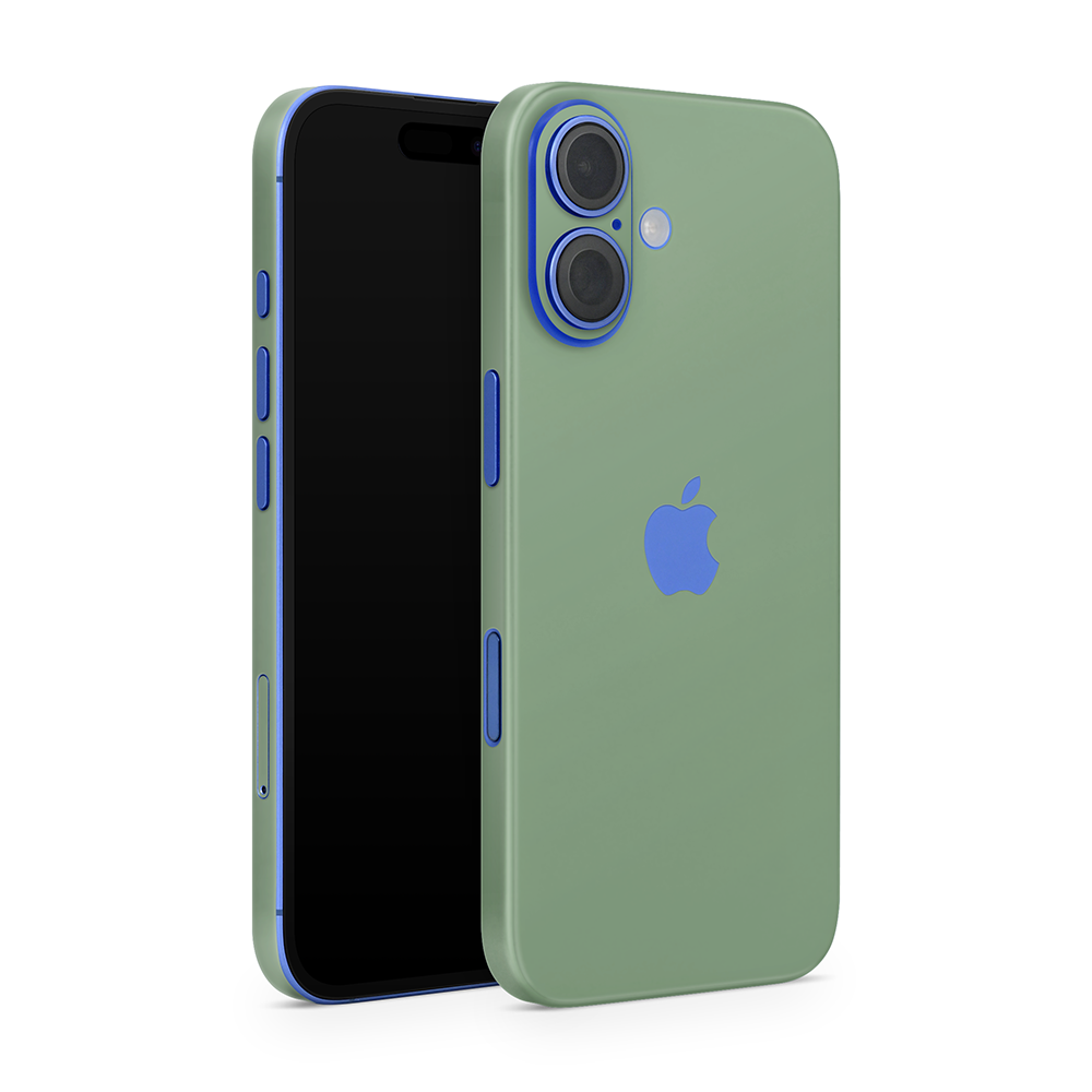 Juniper Green Apple iPhone Skins