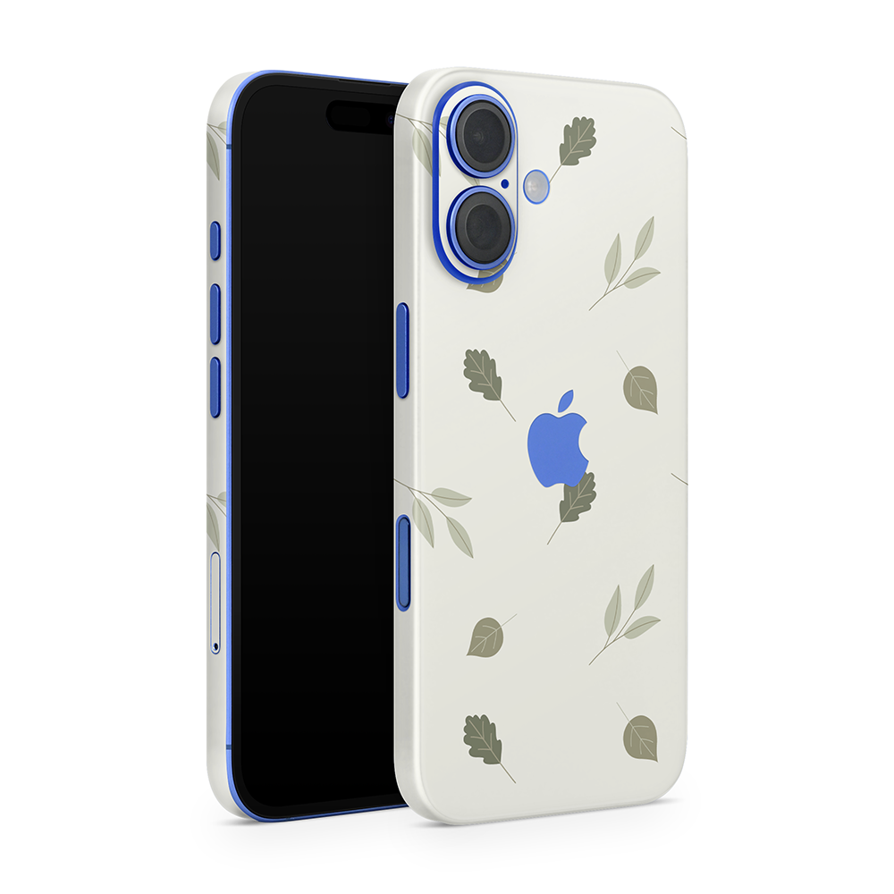 Leafy Foliage Apple iPhone Skins