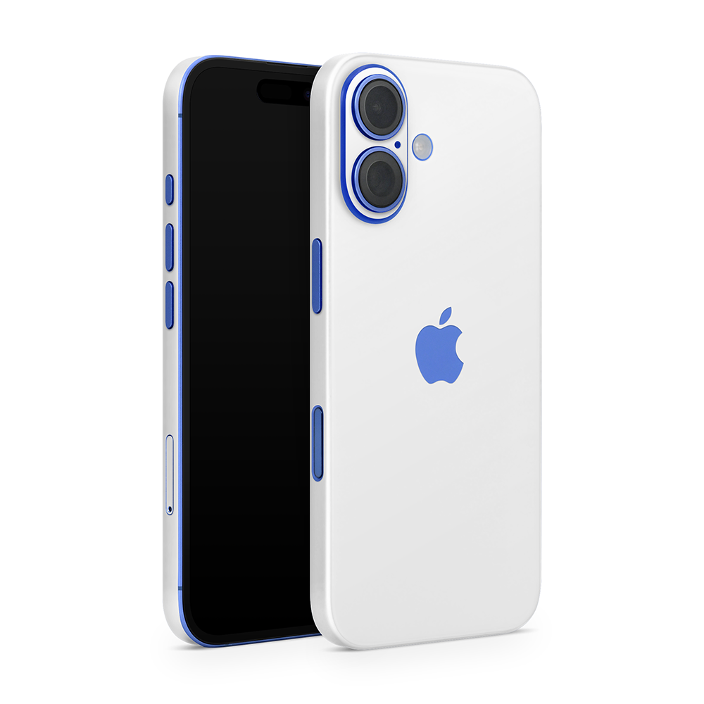 Crisp White Apple iPhone Skins