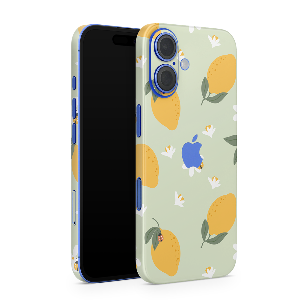 Zesty Lemons Green Apple iPhone Skins