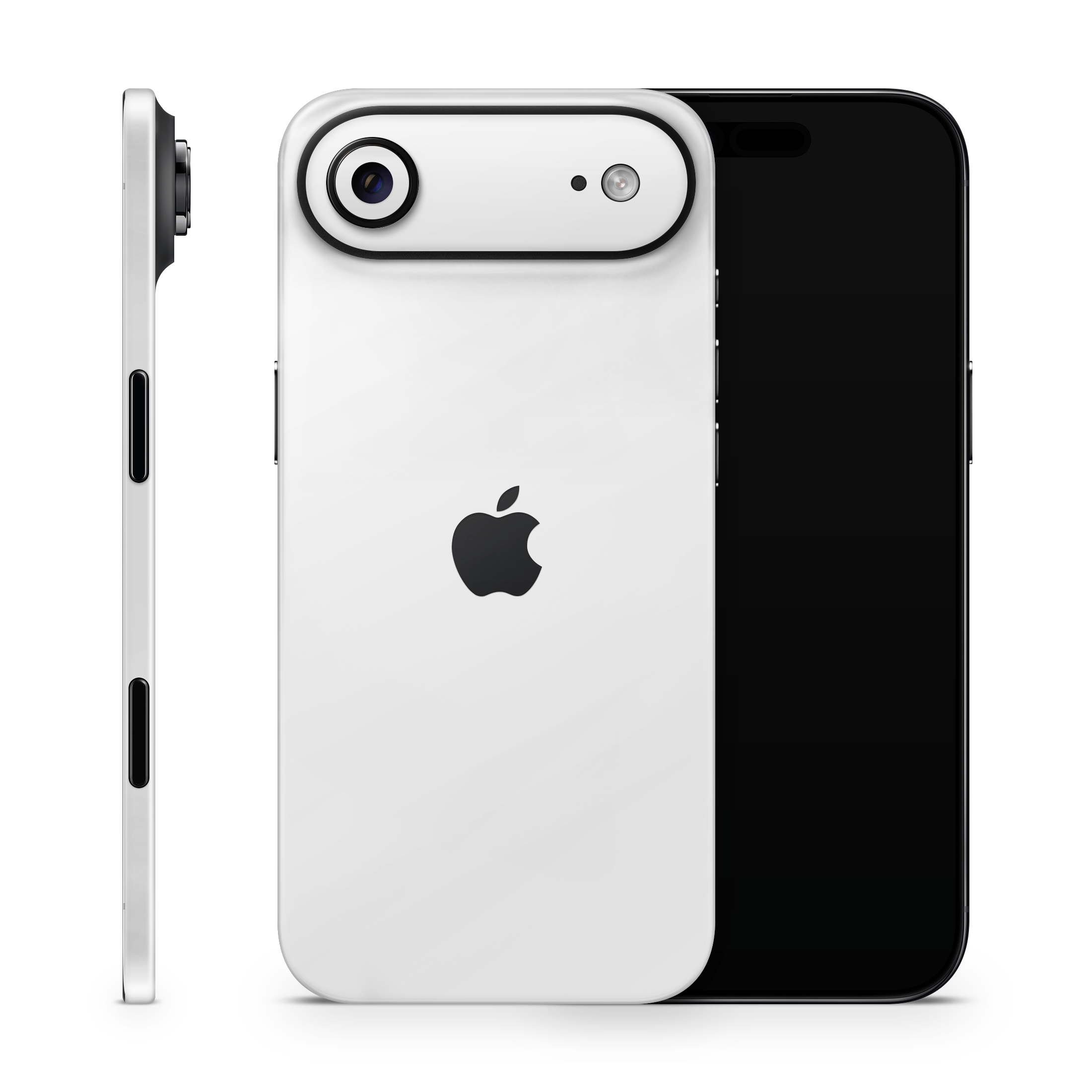 Crisp White Apple iPhone Skins