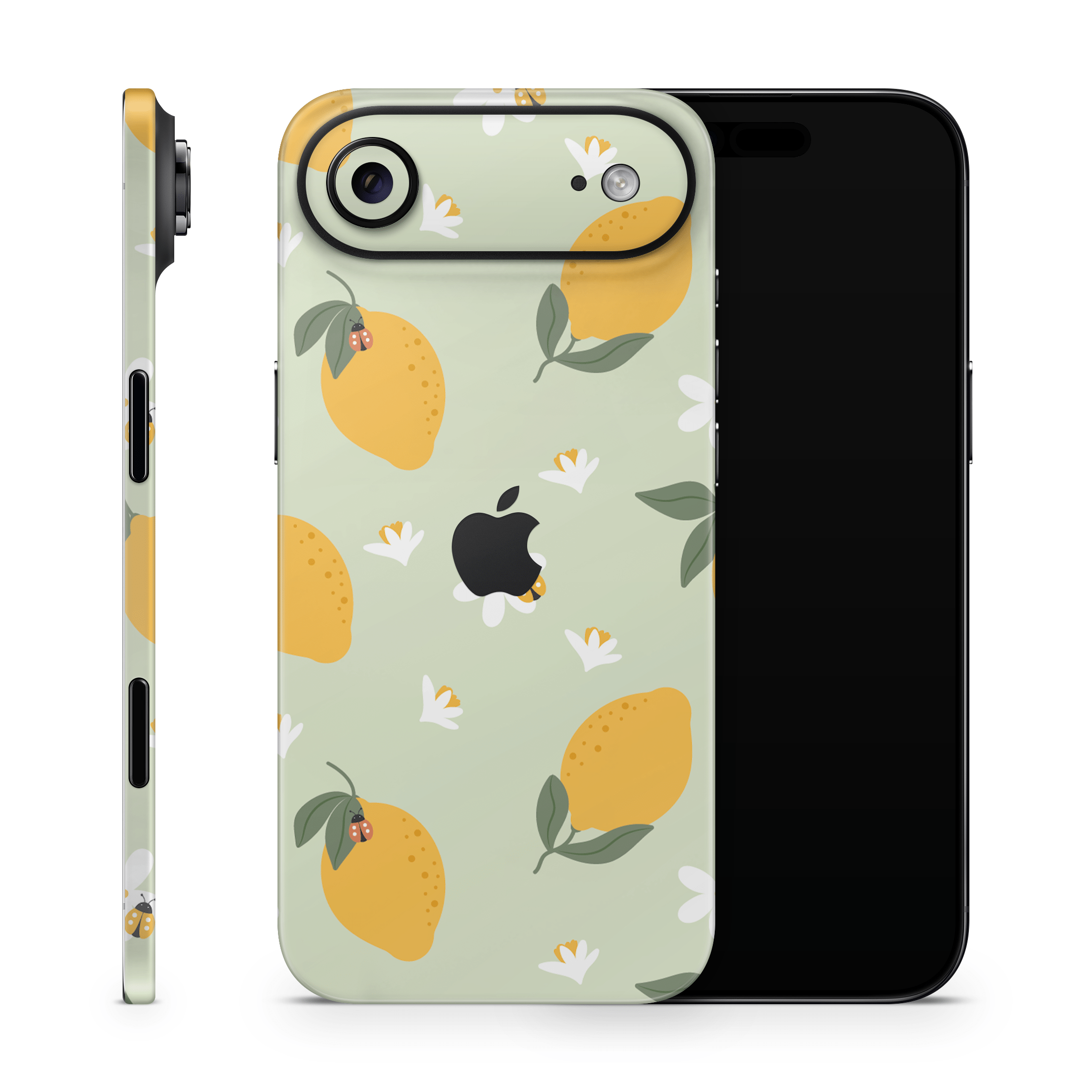 Zesty Lemons Green Apple iPhone Skins