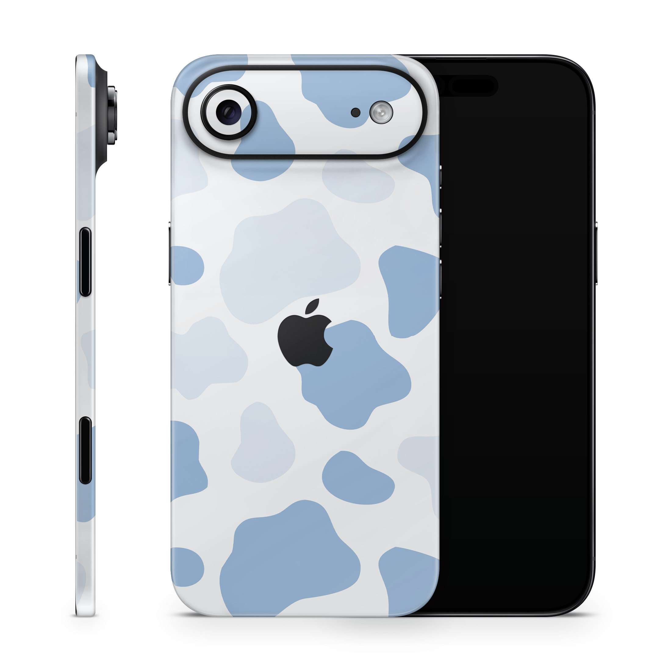 Blueberry Moo Moo Apple iPhone Skins