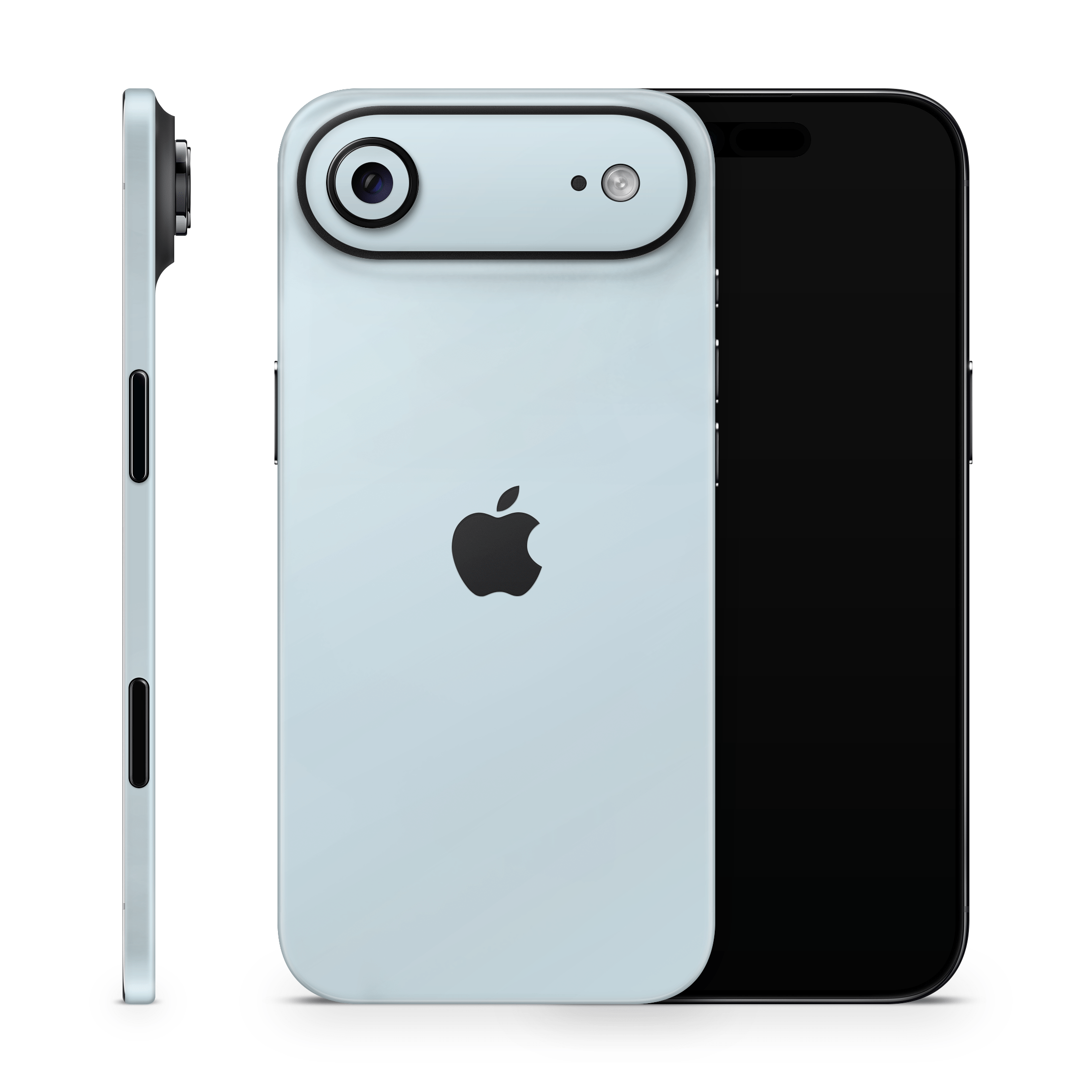 Icy Blue Apple iPhone Skins
