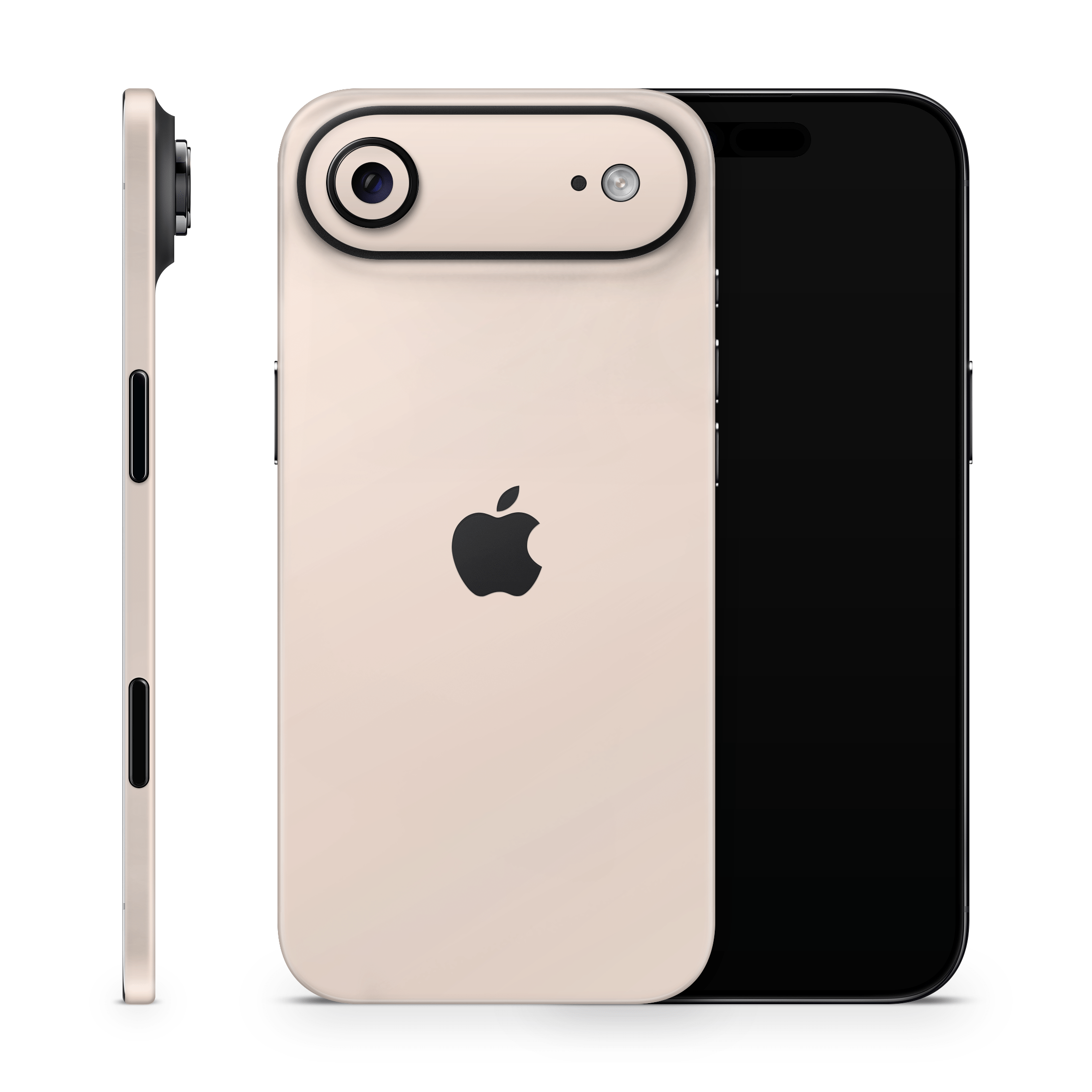 Light Creme Apple iPhone Skins