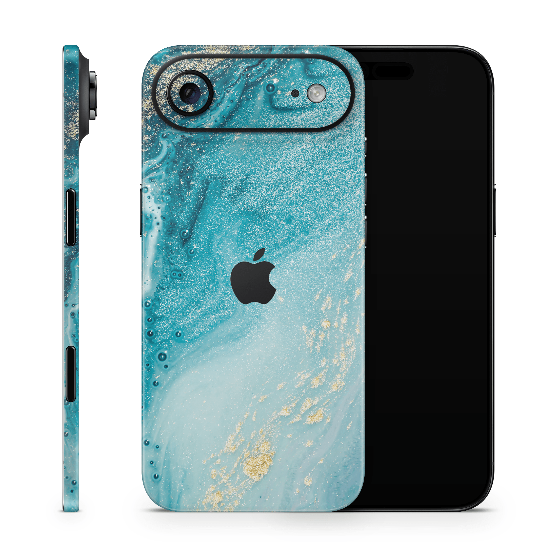 Aqua Beach Apple iPhone Skins