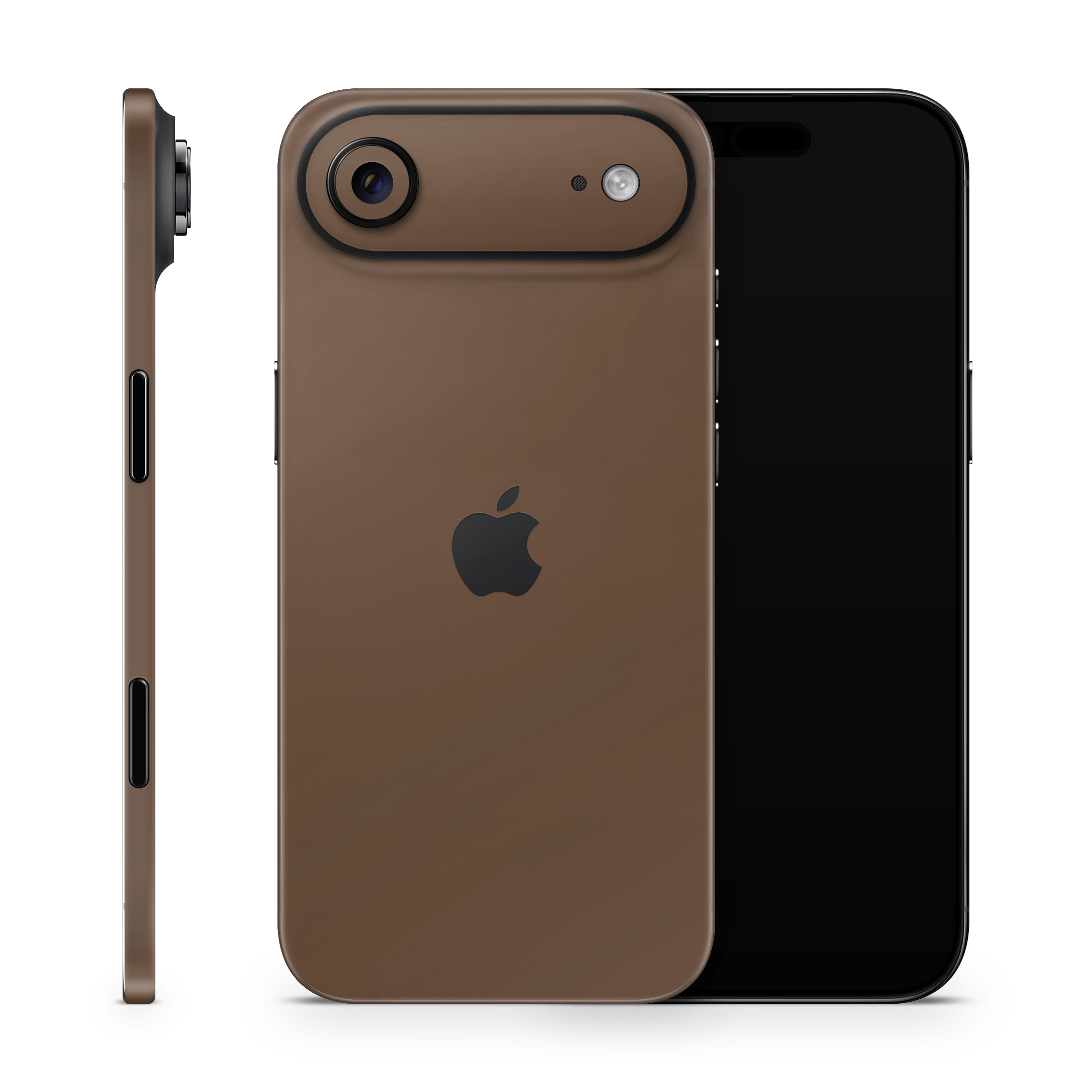 Dark Chocolate Apple iPhone Skins