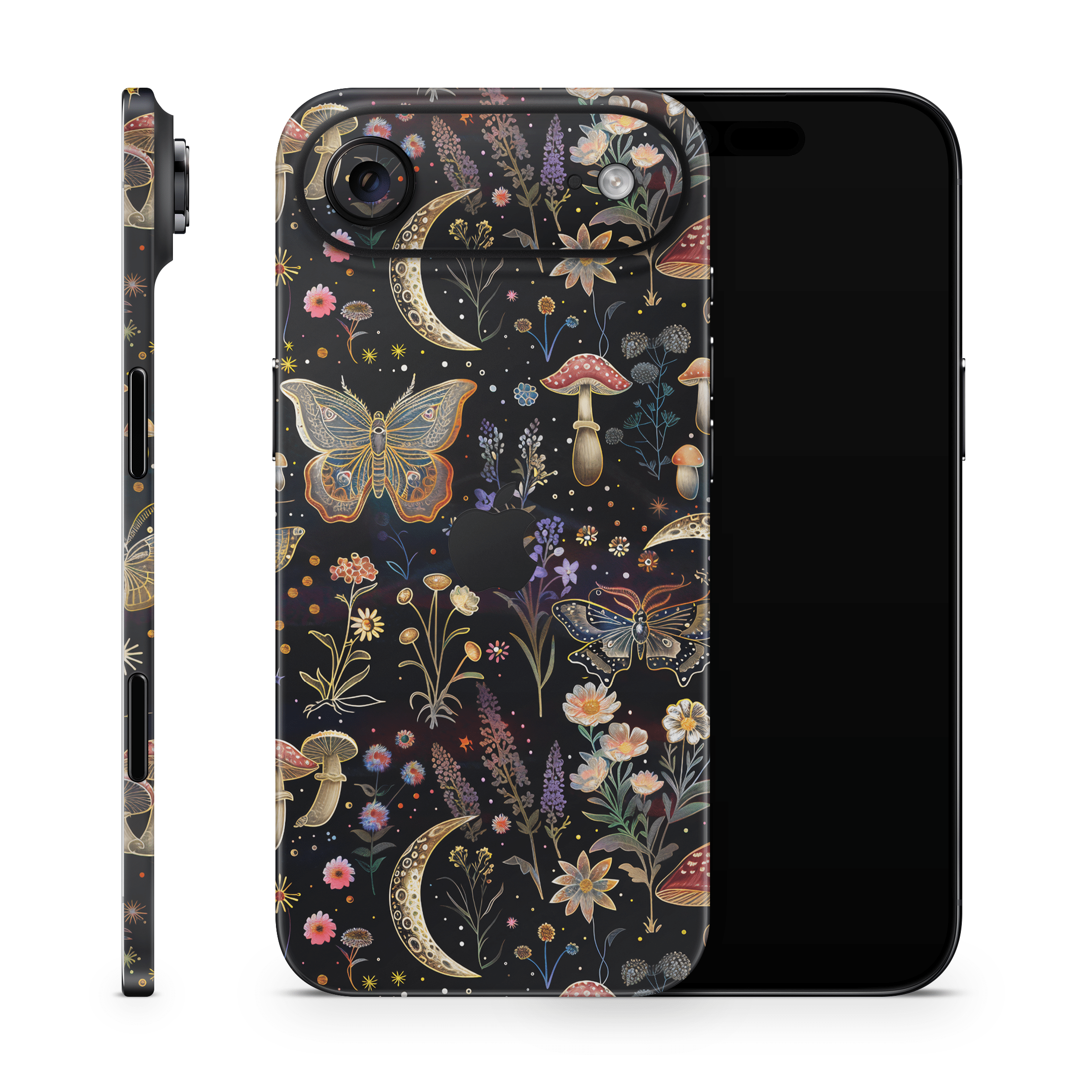 Sparkling Mushies Apple iPhone Skins