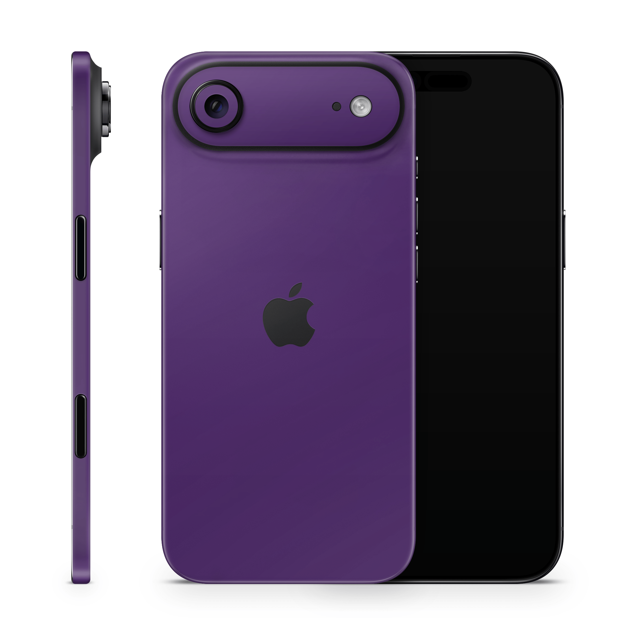 Deep Purple Apple iPhone Skins