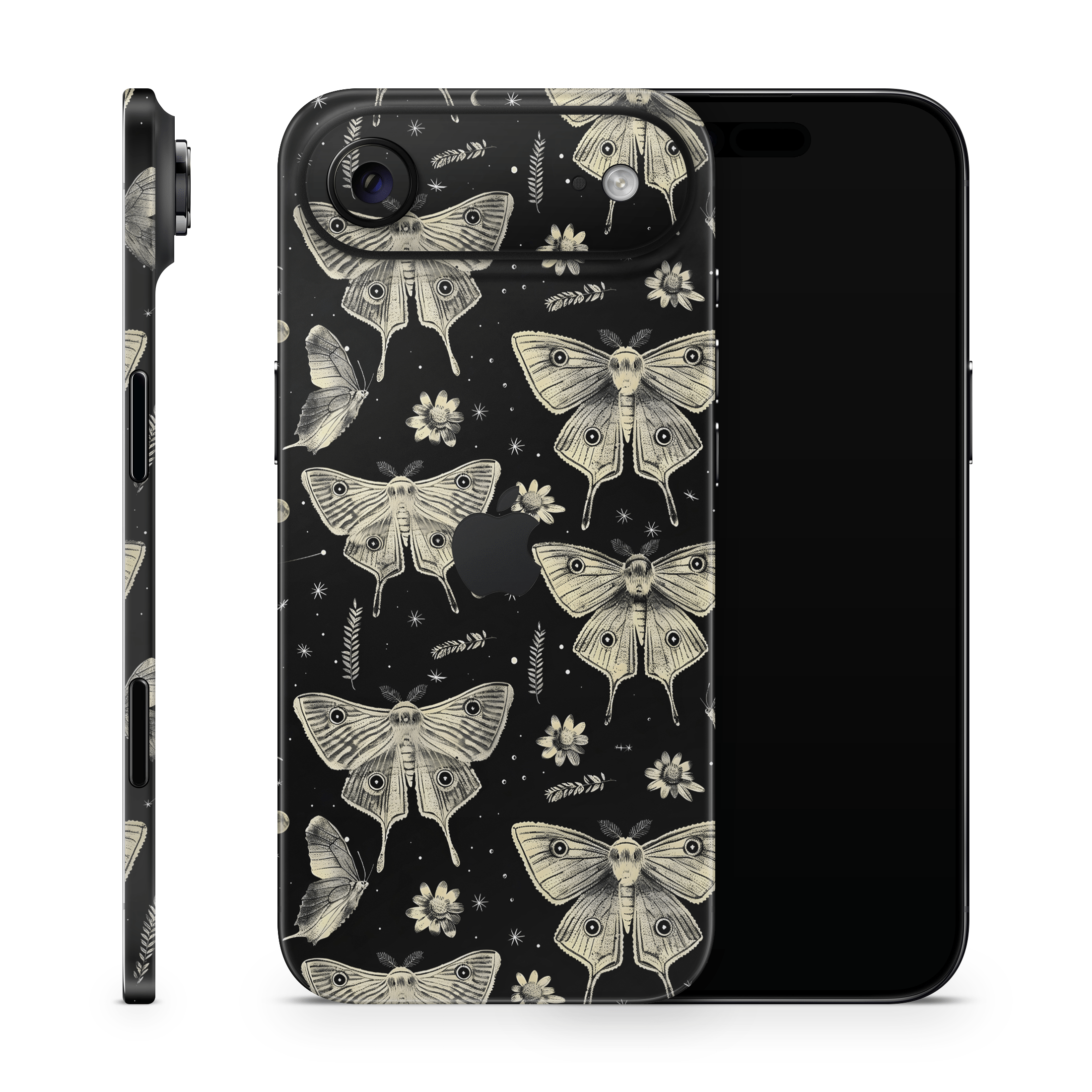 Oriental Moths Apple iPhone Skins