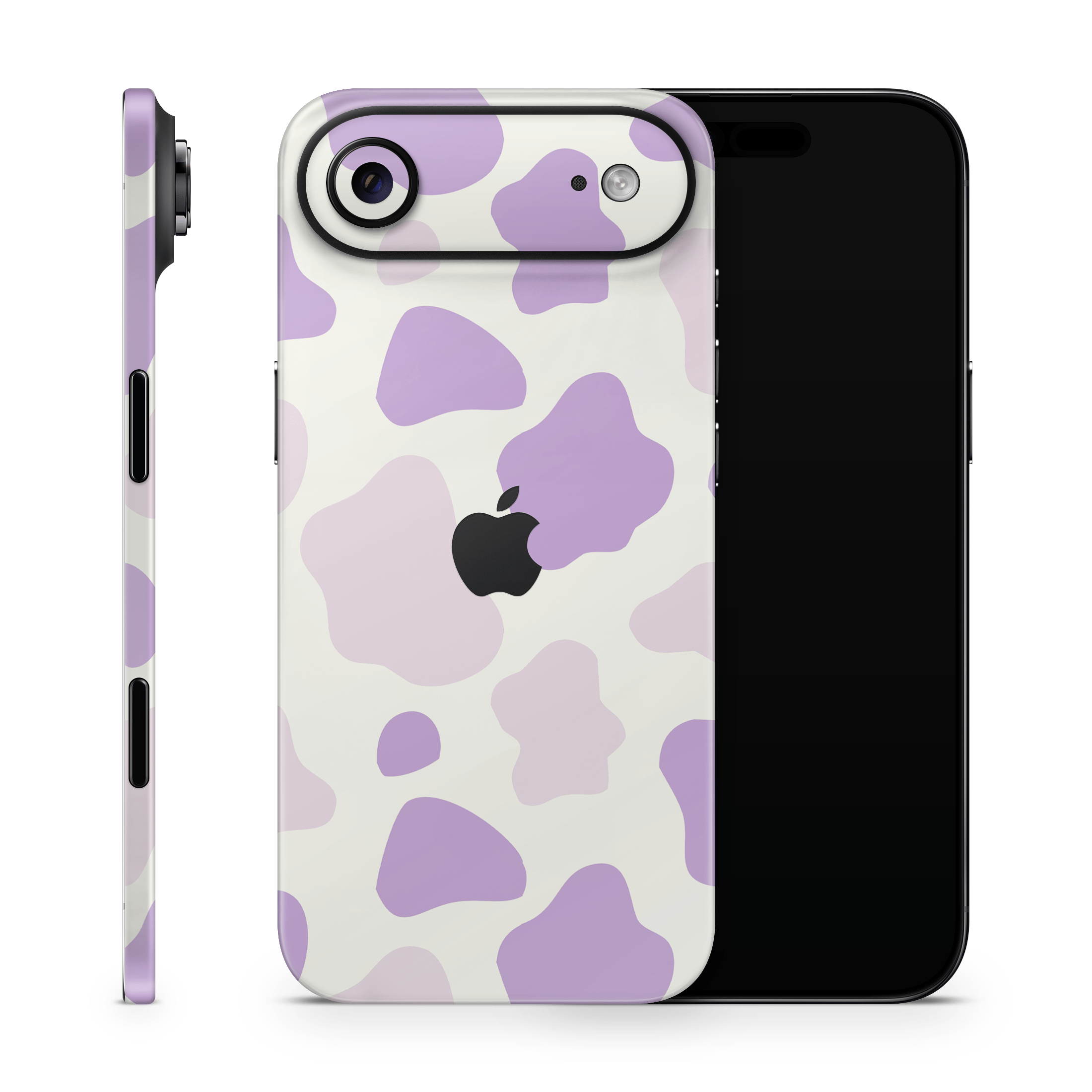 Lavender Moo Moo Apple iPhone Skins