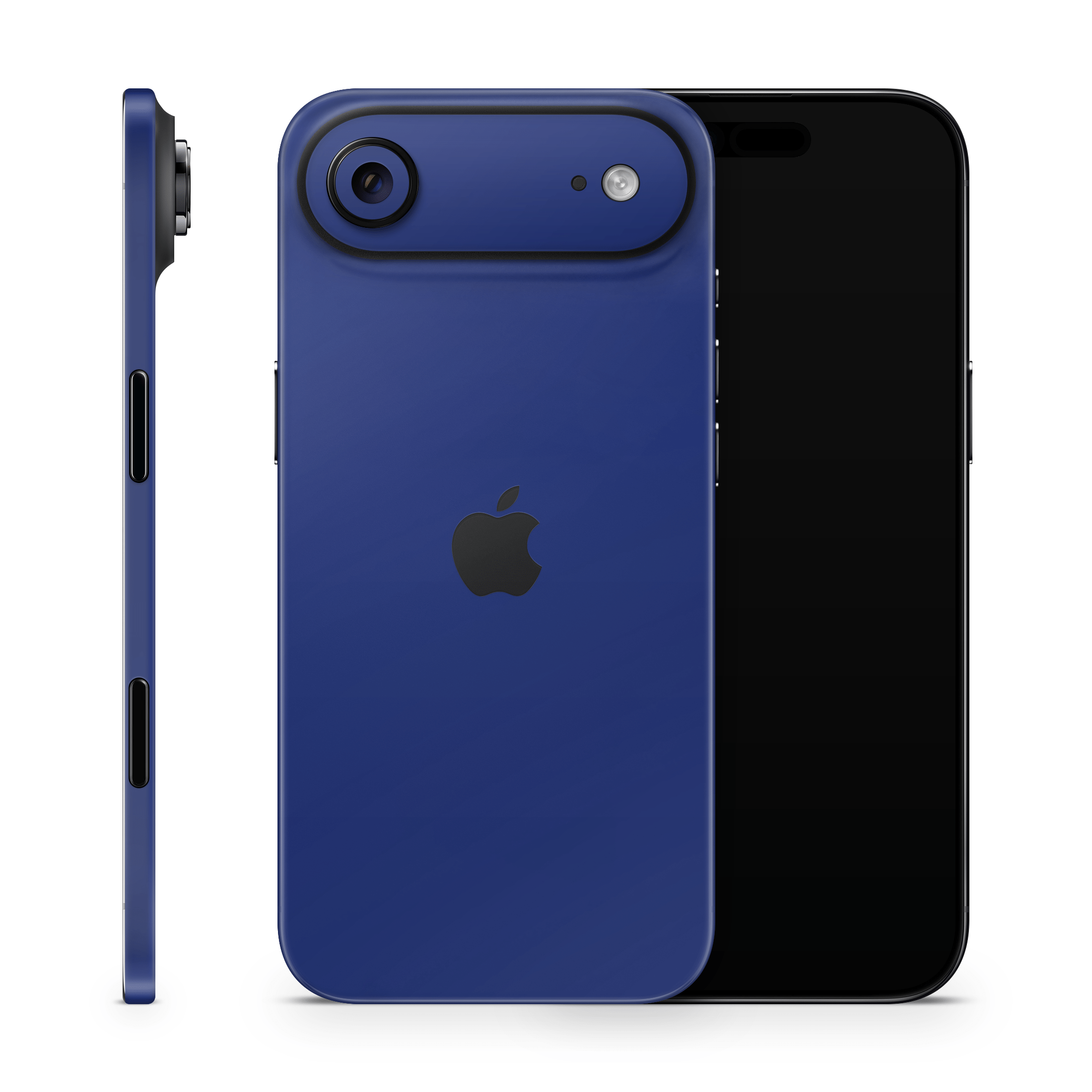 Royal Blue Apple iPhone Skins