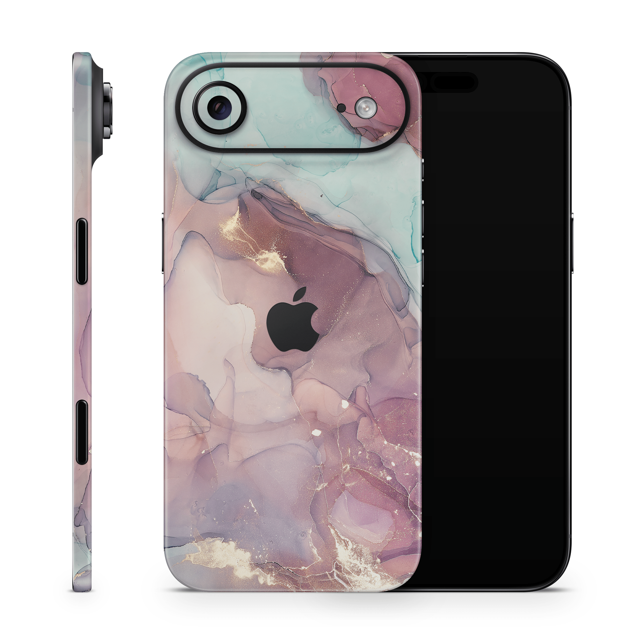 Stained Glass Apple iPhone Skins