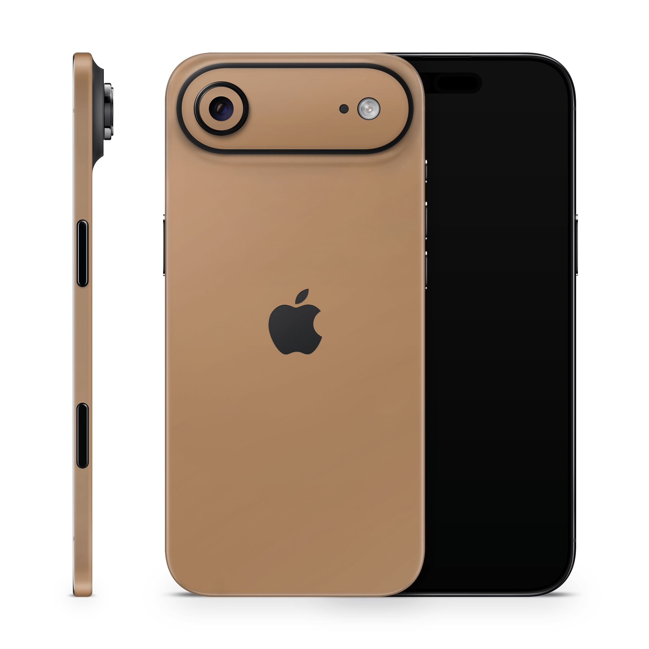 Milk Chocolate Apple iPhone Skins