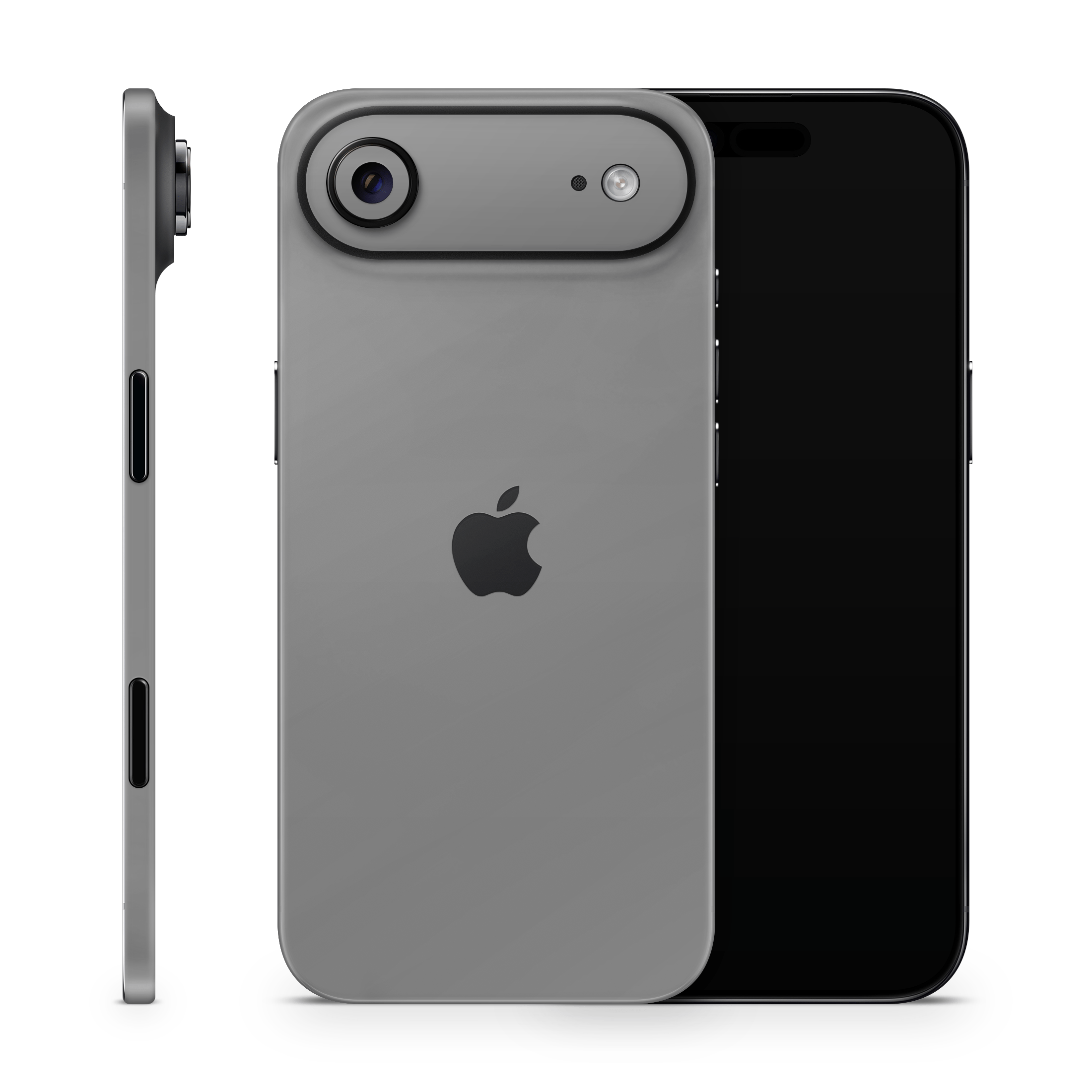 Balanced Grey Apple iPhone Skins