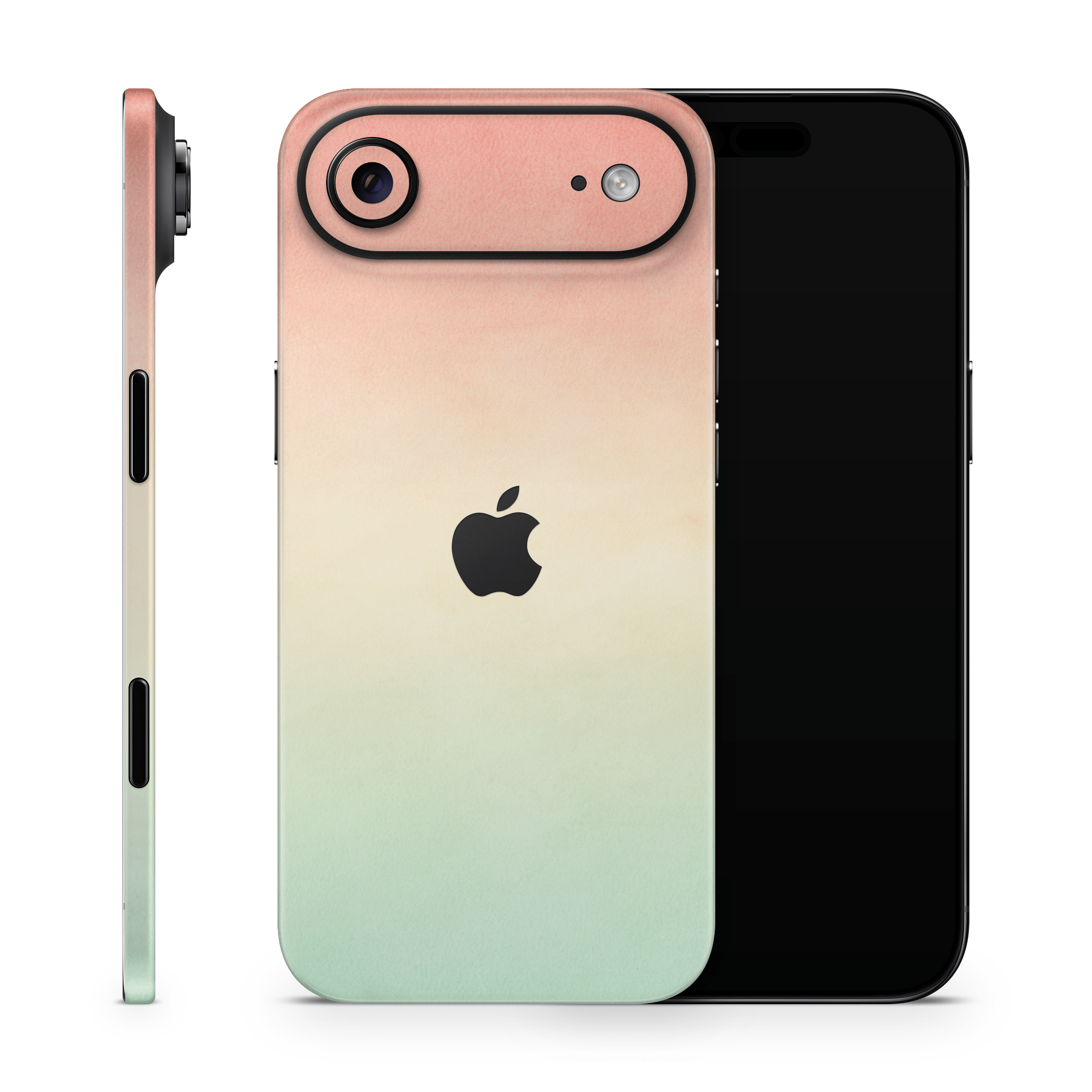 Peachy Sunset Apple iPhone Skins