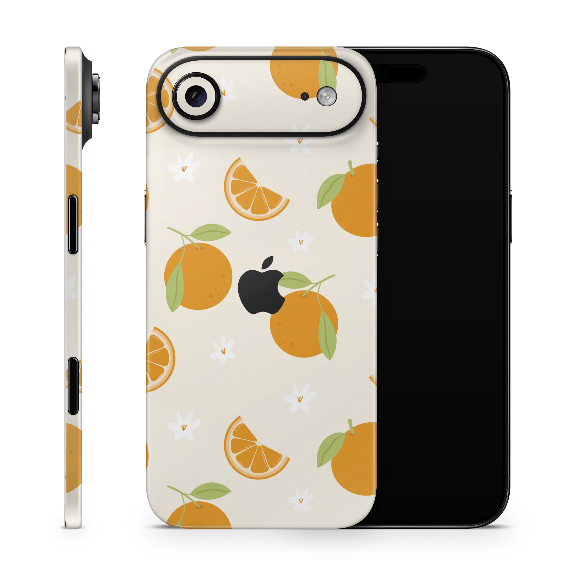 Sunkissed Citrus Apple iPhone Skins