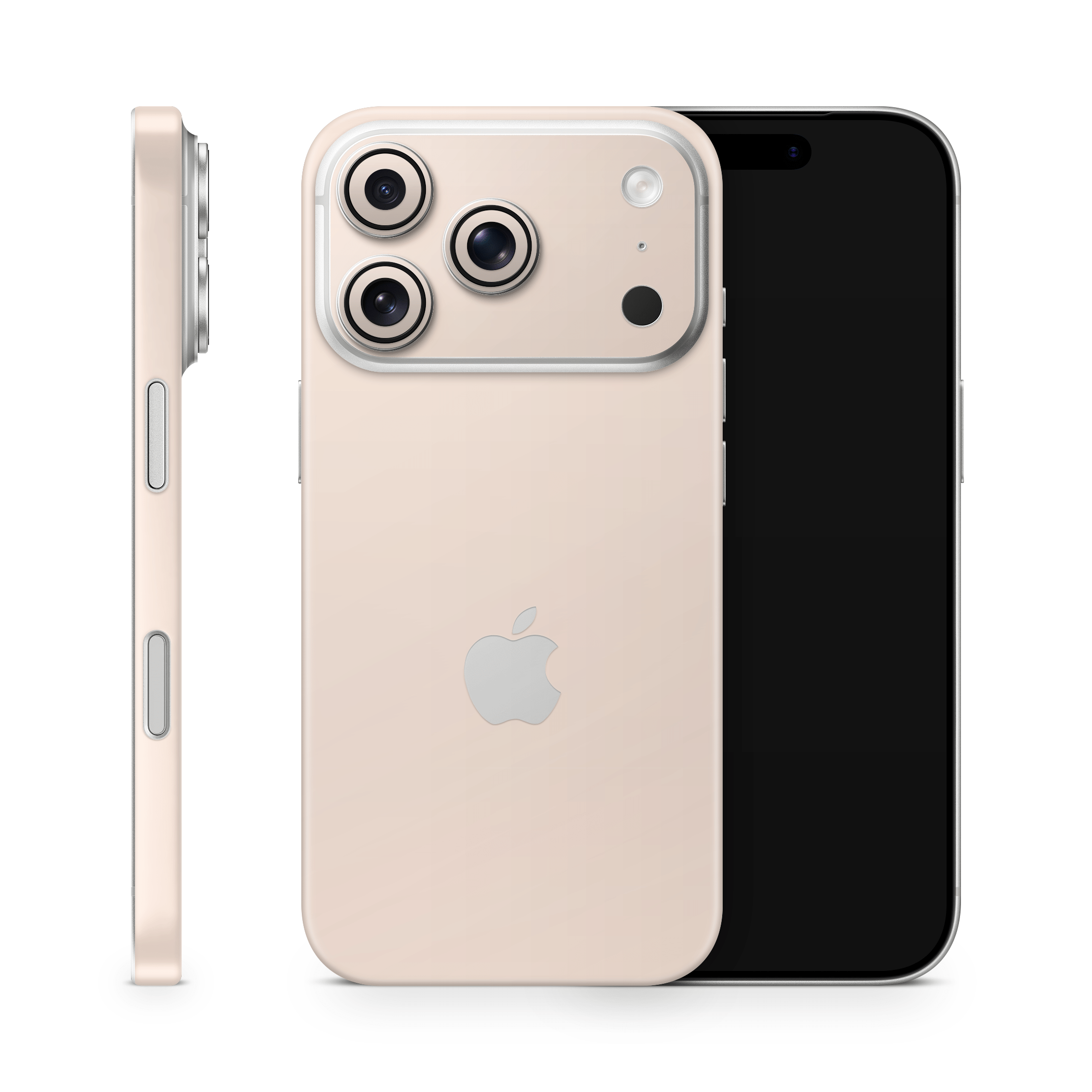 Light Creme Apple iPhone Skins