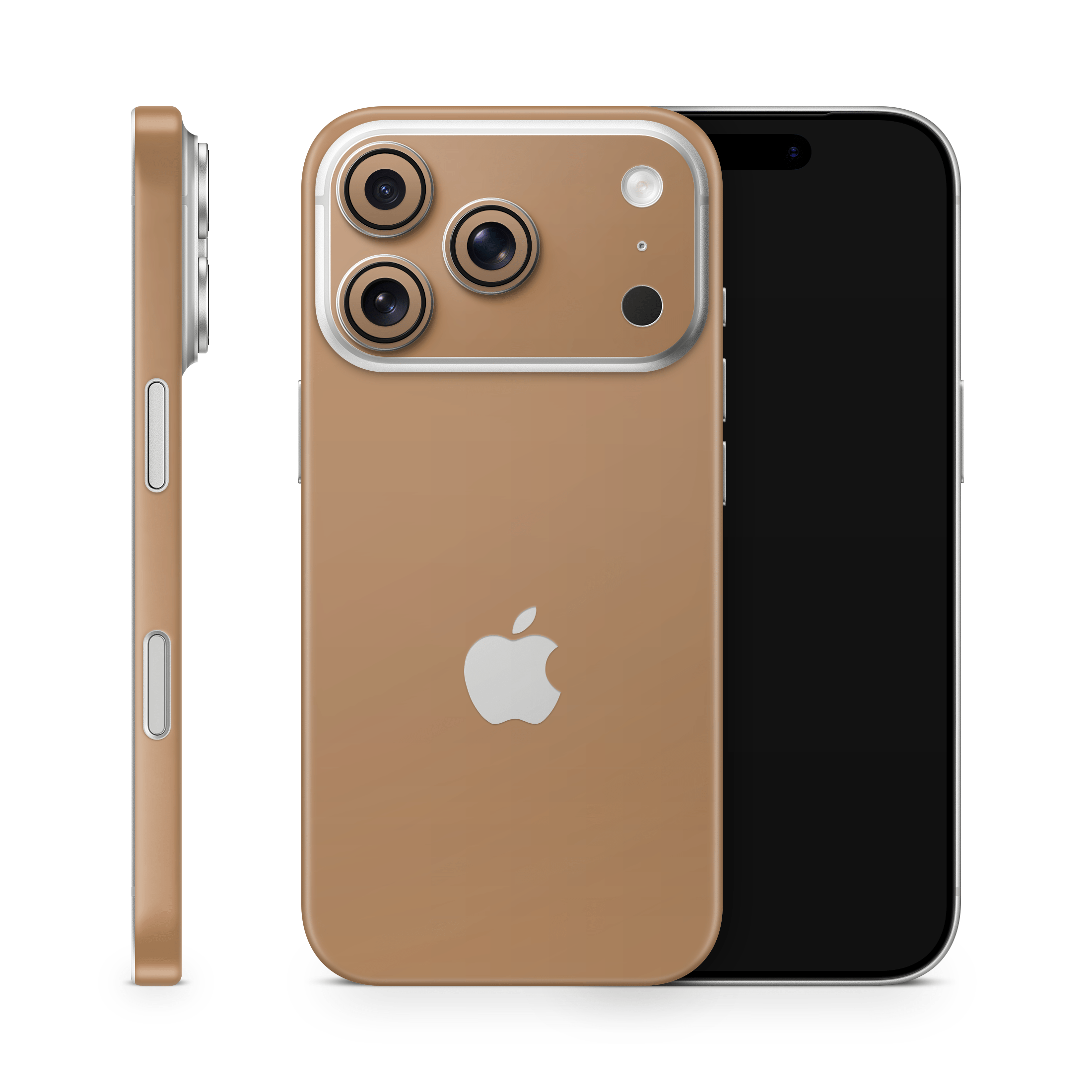 Milk Chocolate Apple iPhone Skins