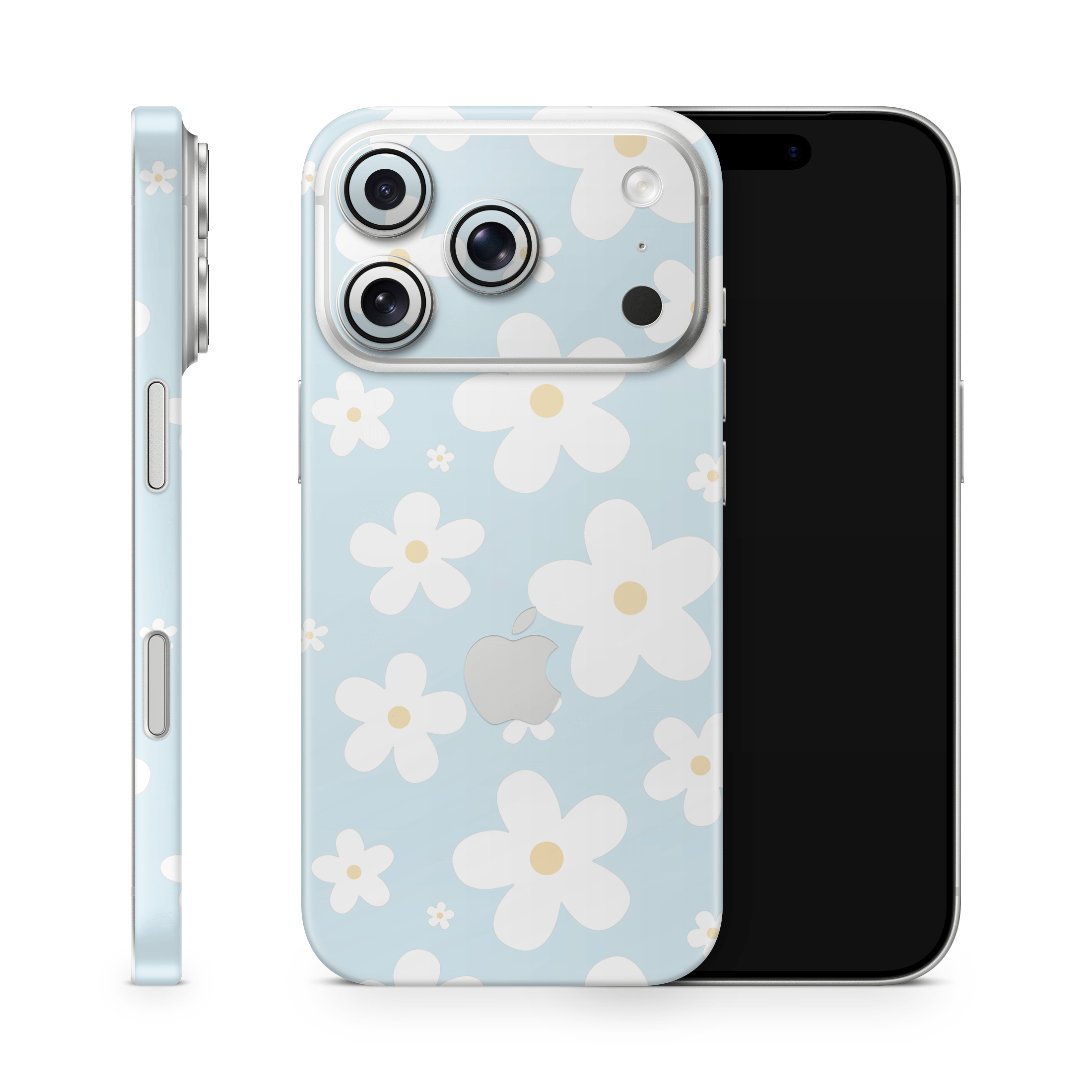 Serene Daisies Apple iPhone Skins