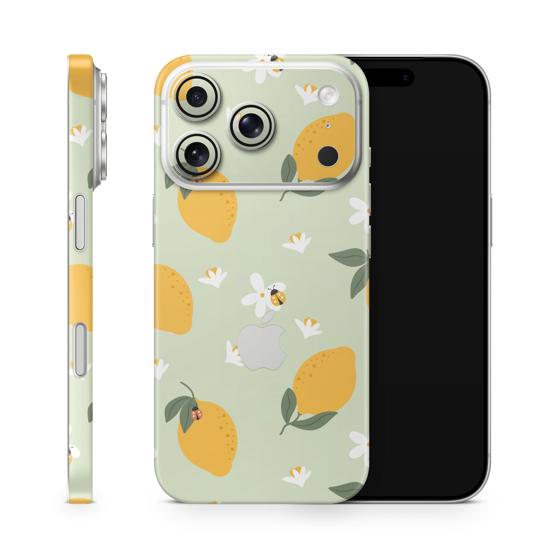 Zesty Lemons Green Apple iPhone Skins