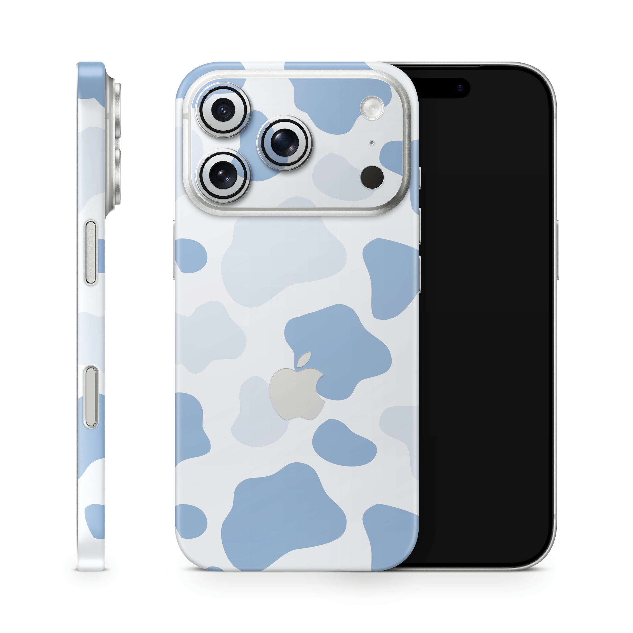 Blueberry Moo Moo Apple iPhone Skins