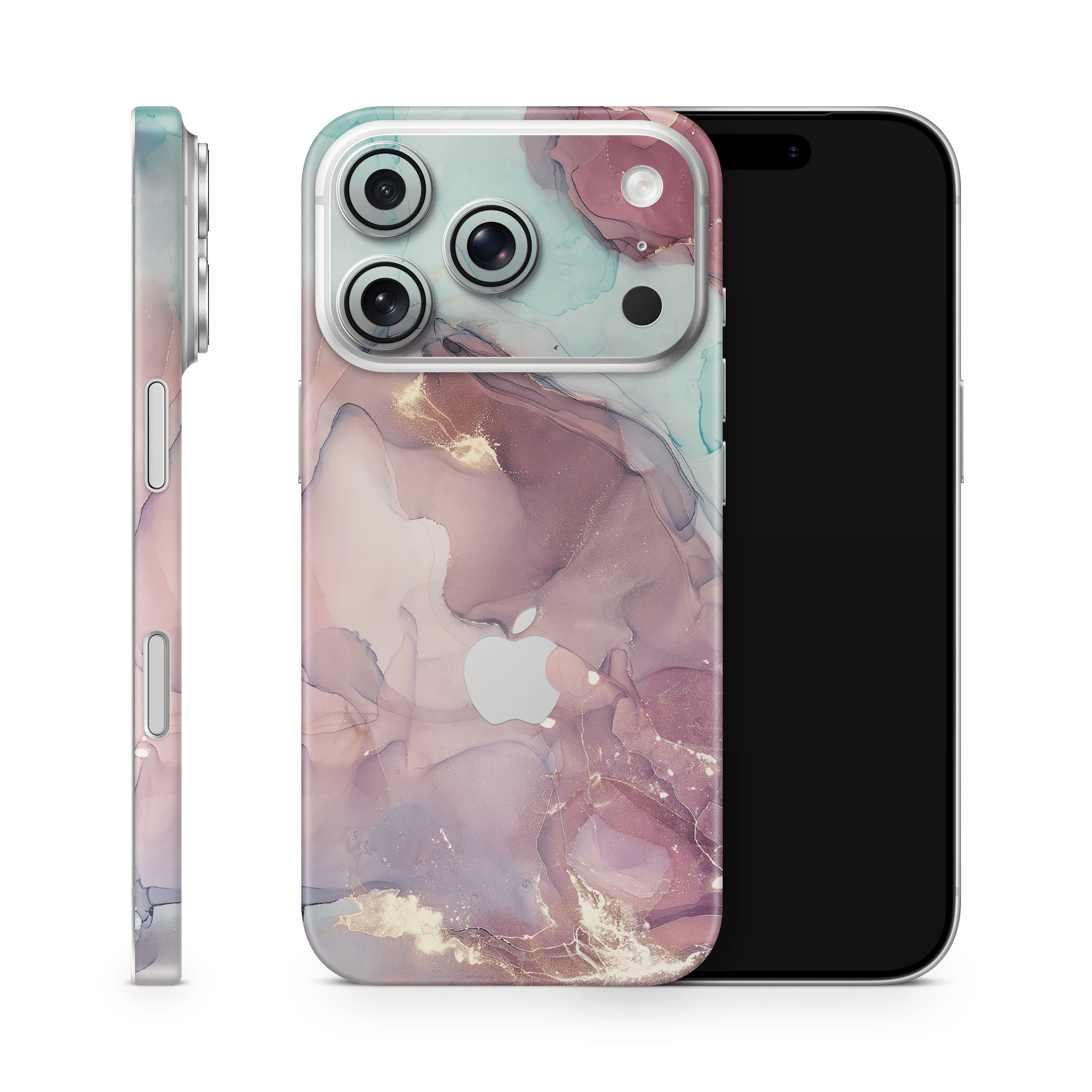 Stained Glass Apple iPhone Skins
