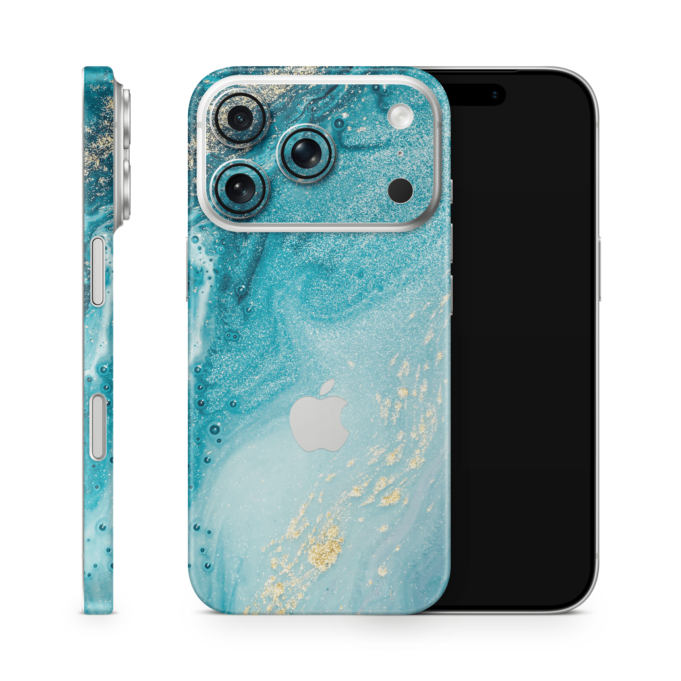 Aqua Beach Apple iPhone Skins